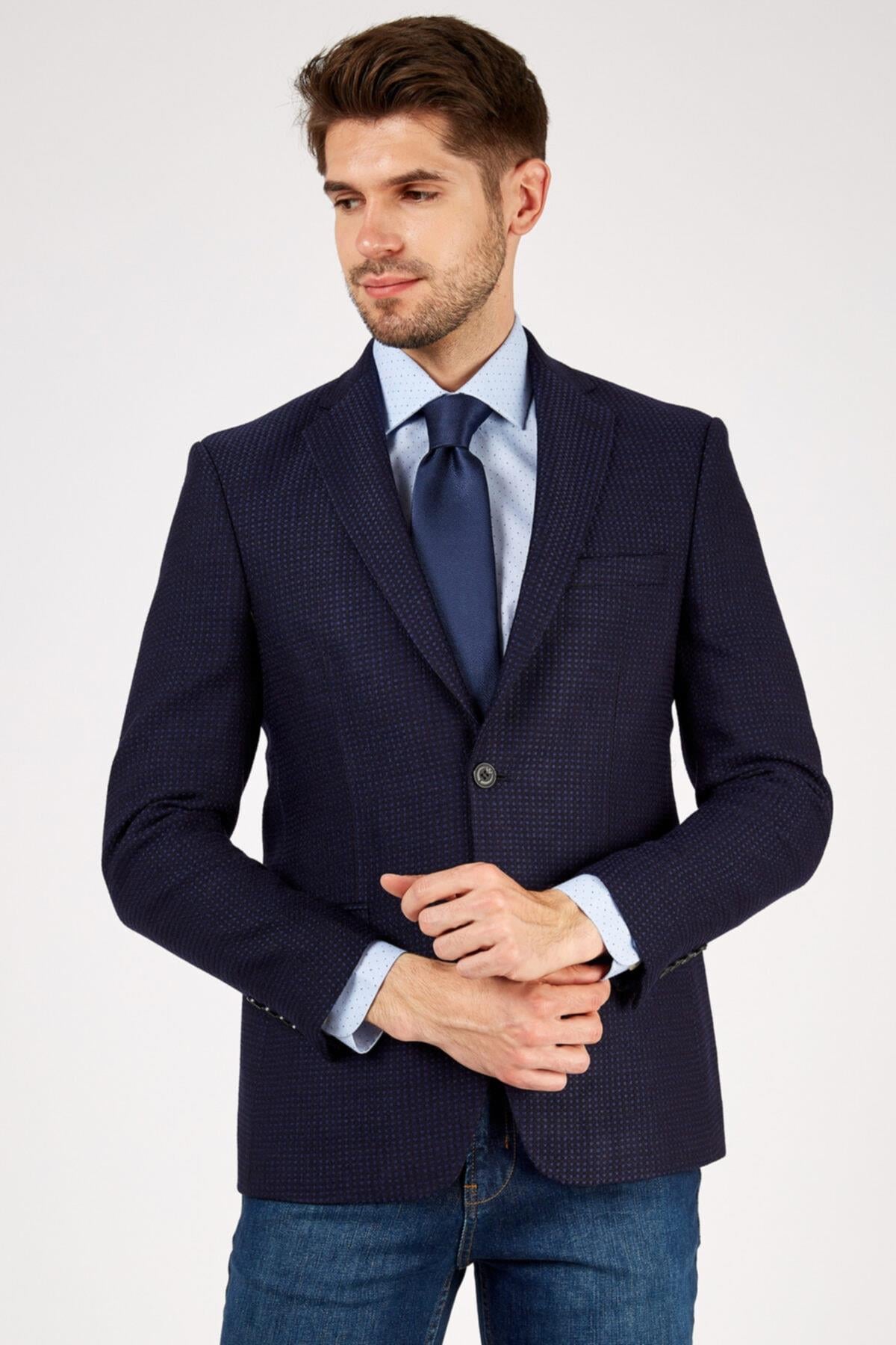 Erkek Lacivert Ceket