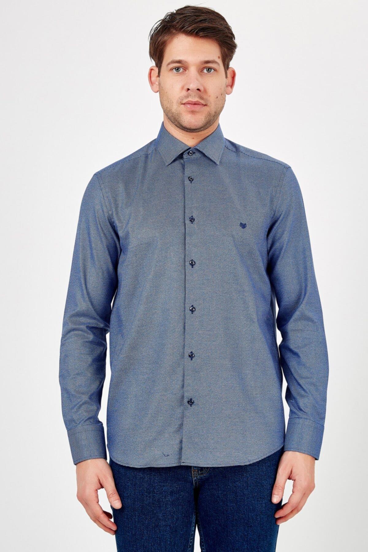 Erkek Mavi Gömlek-rb1a0320k028
