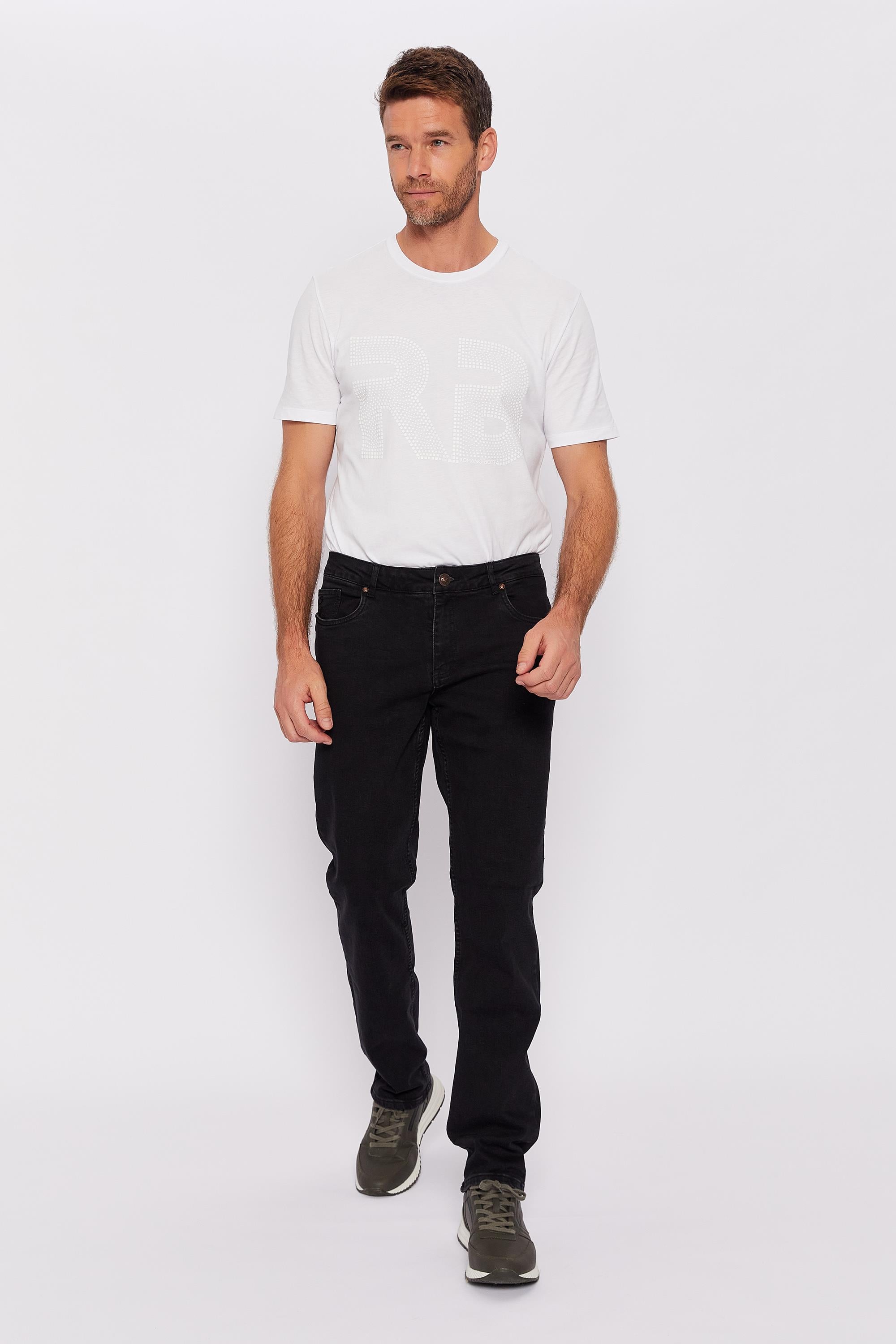 Romano Botta Koyu Gri Jeans