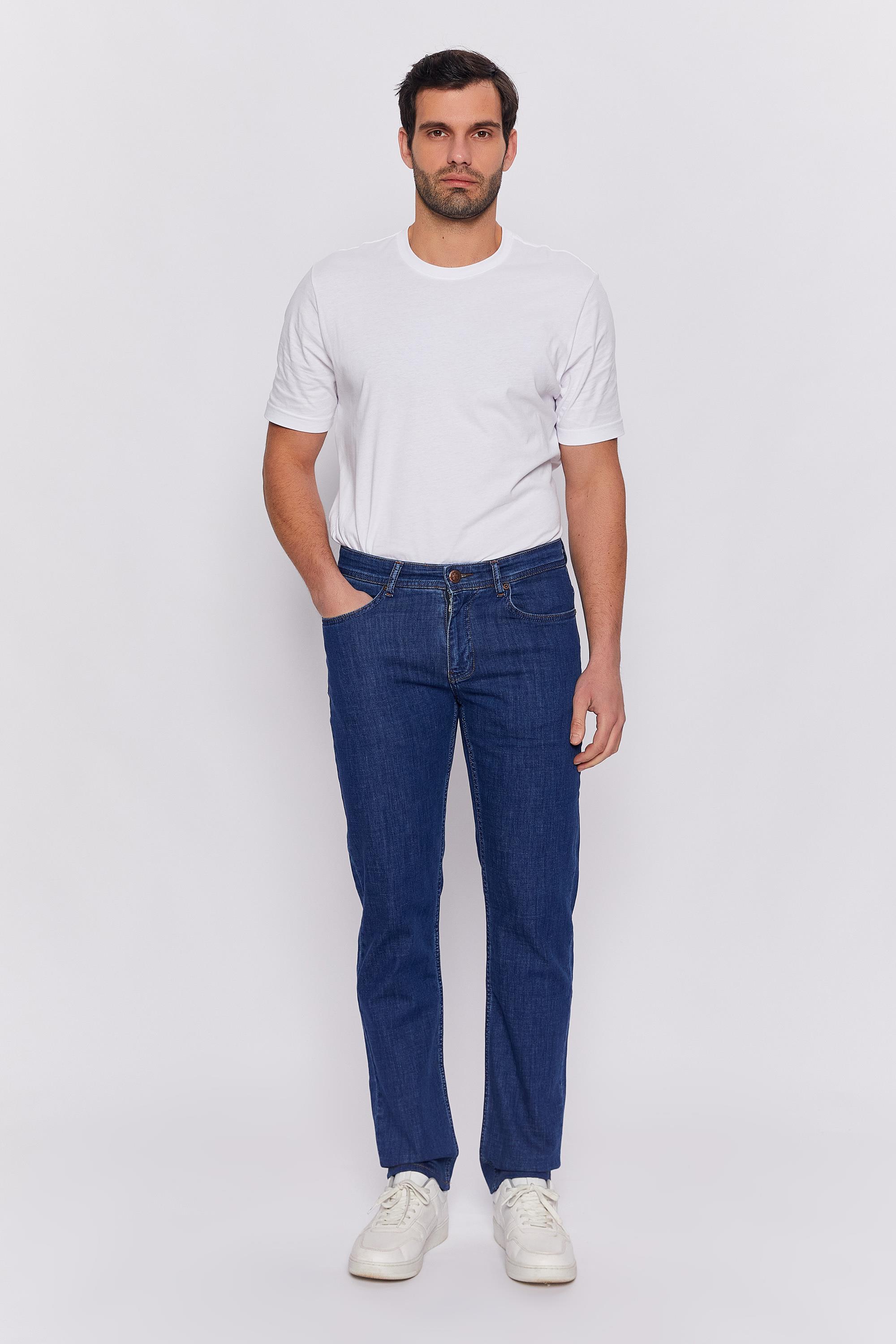 Romano Botta Koyu Mavi Regular Jean Pantalon