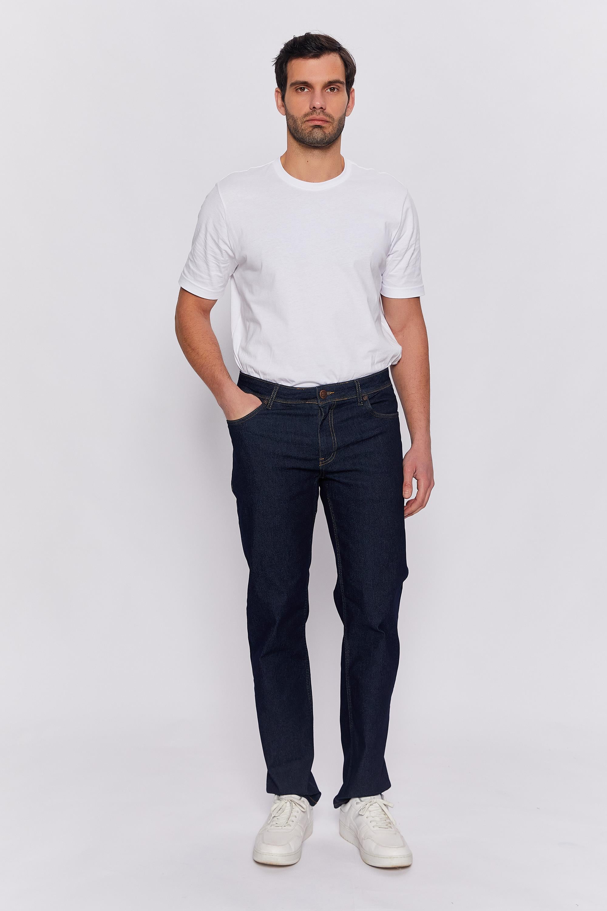 Romano Botta Koyu Mavi Regular Jean Pantalon