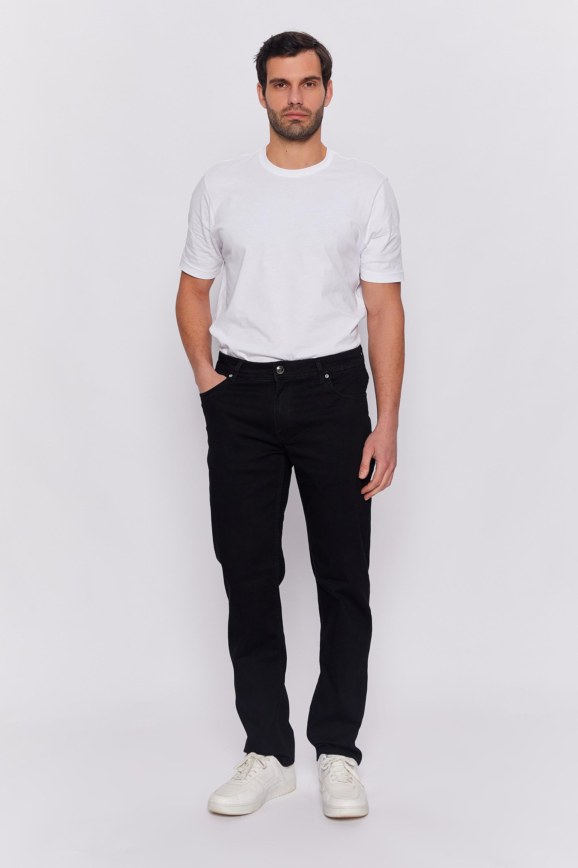 Romano Botta KSiyah Regular Jean Pantalon