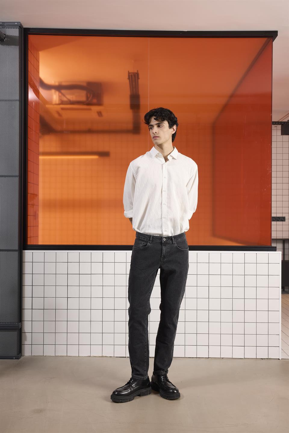 5 Cep Casual Denim Pantolon