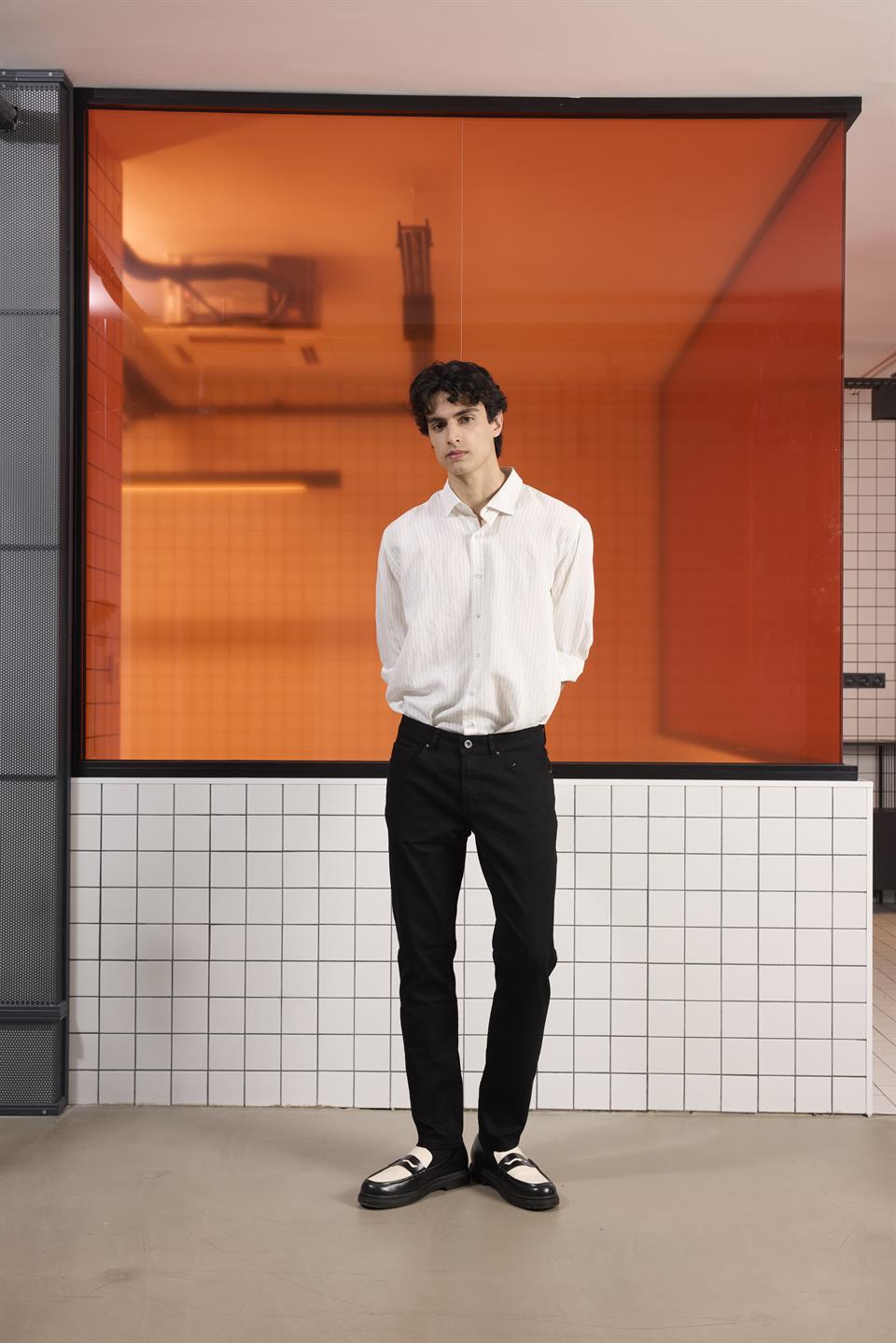 5 Cep Casual Denim Pantolon