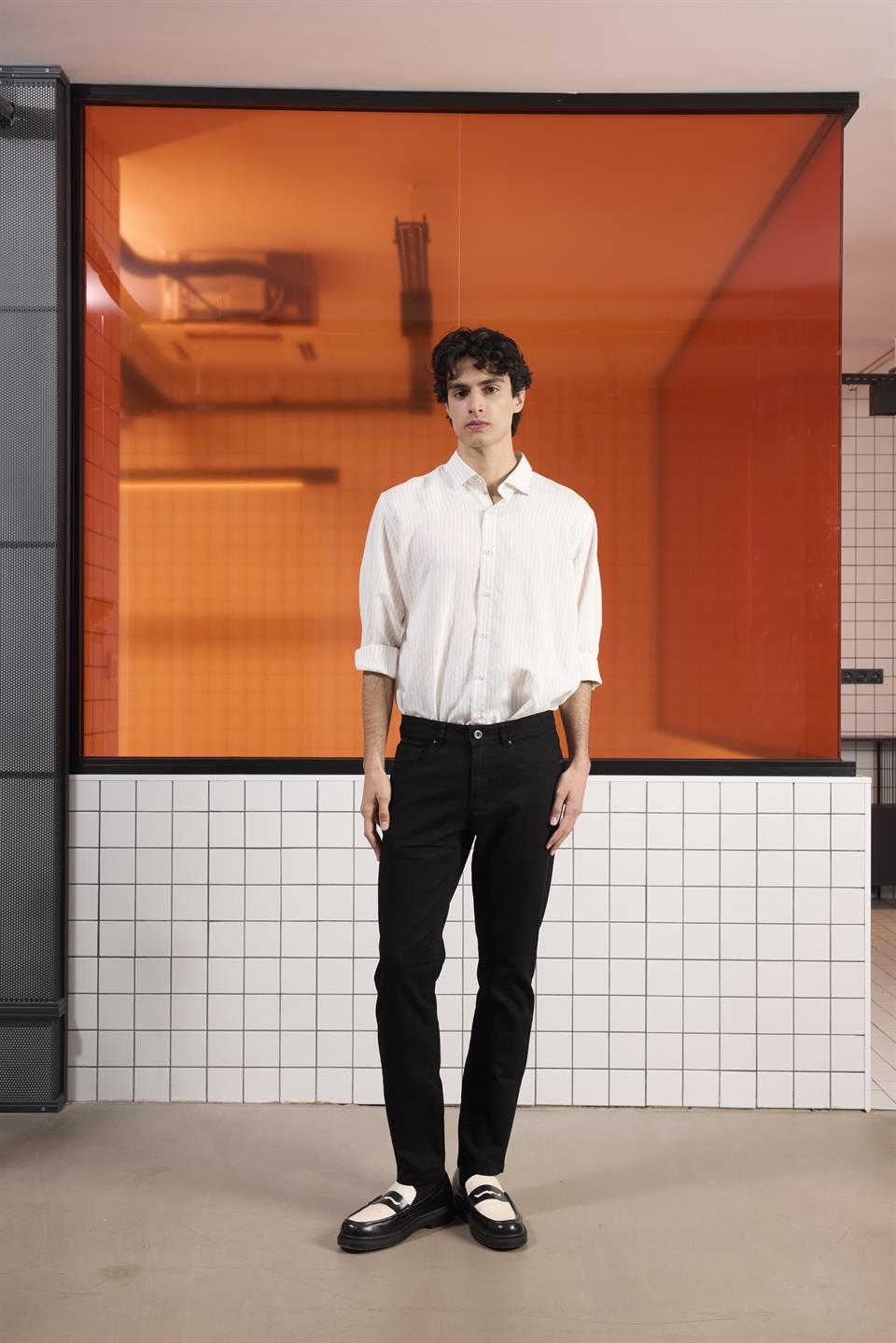 5 Cep Casual Denim Pantolon