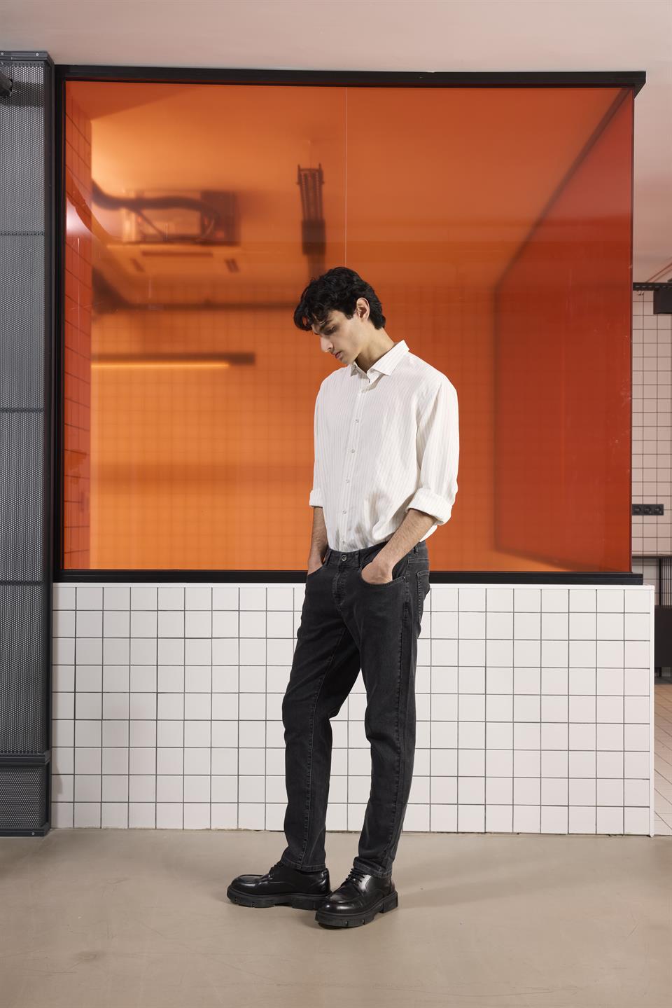 5 Cep Casual Denim Pantolon