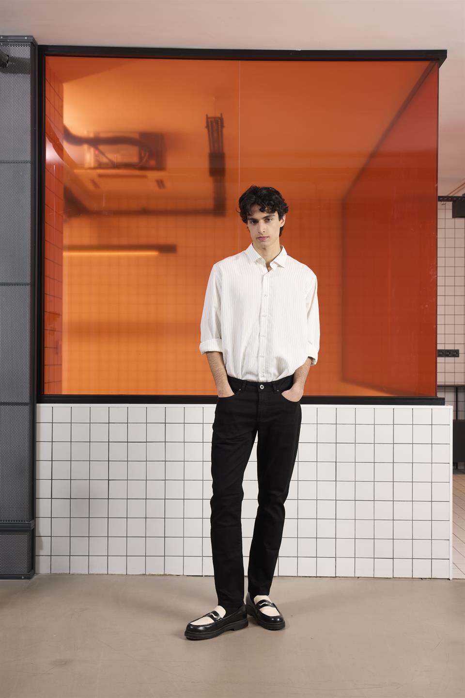 5 Cep Casual Denim Pantolon