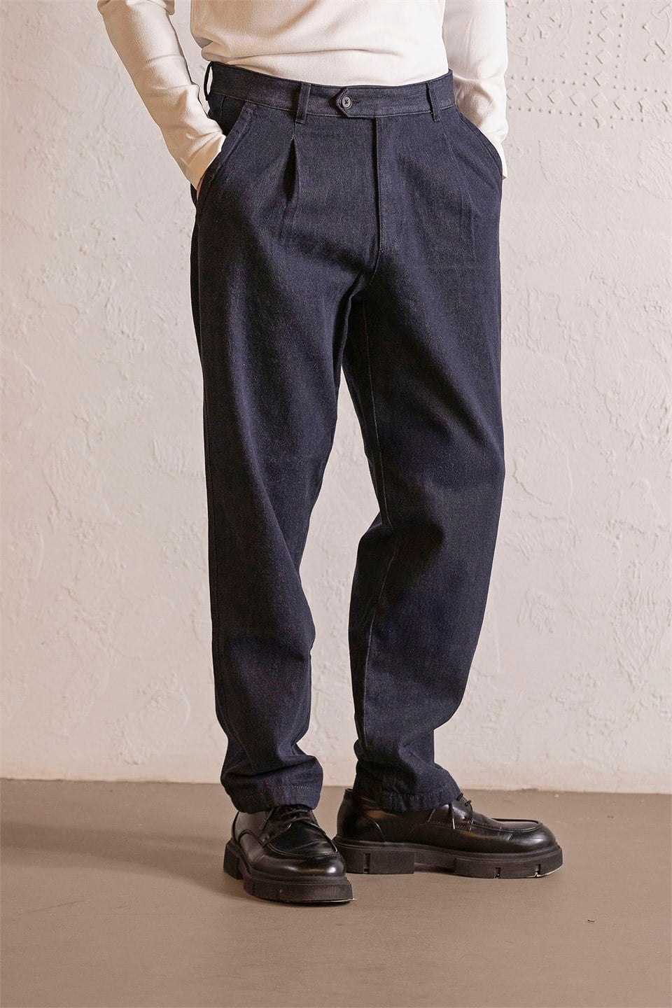 Baggy Fit Denim Erkek Pantolon