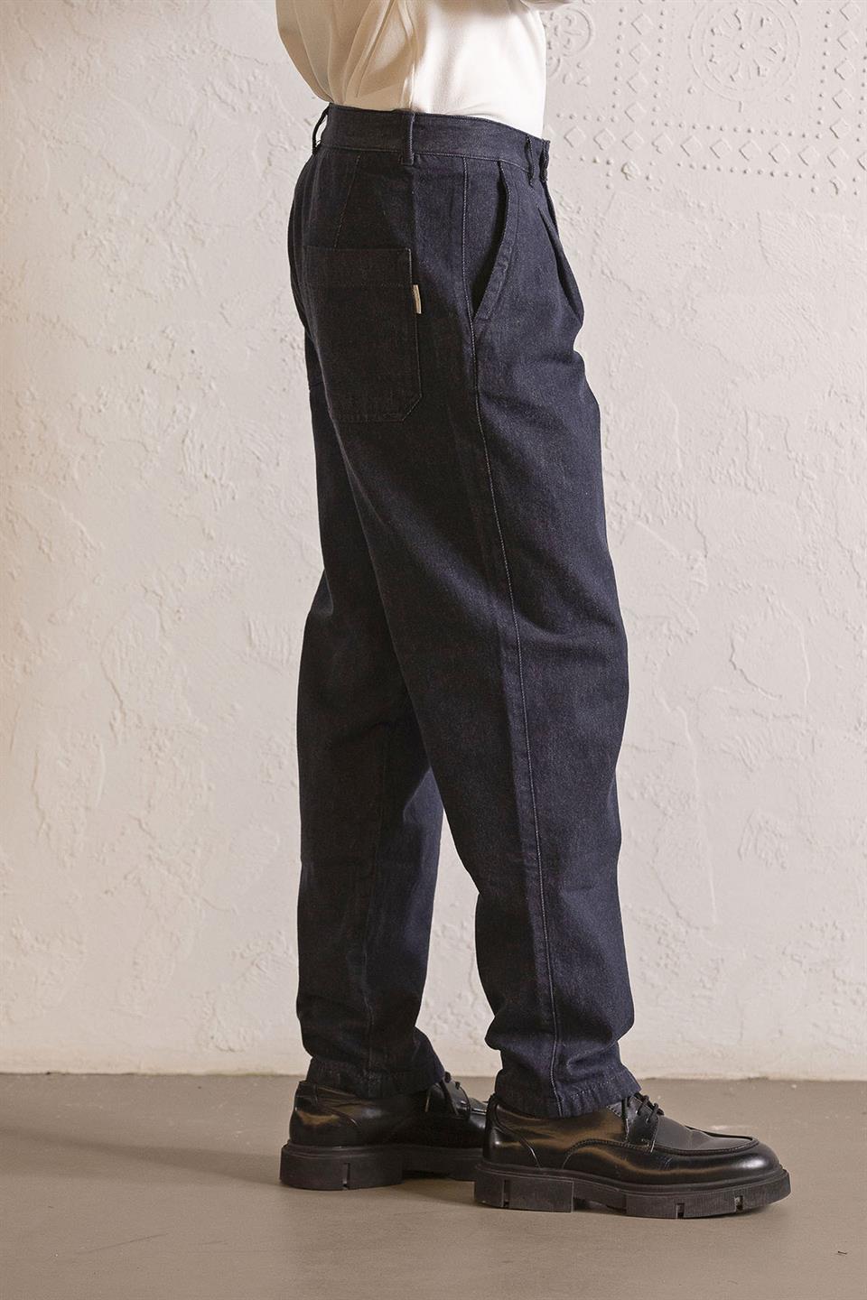 Baggy Fit Denim Erkek Pantolon