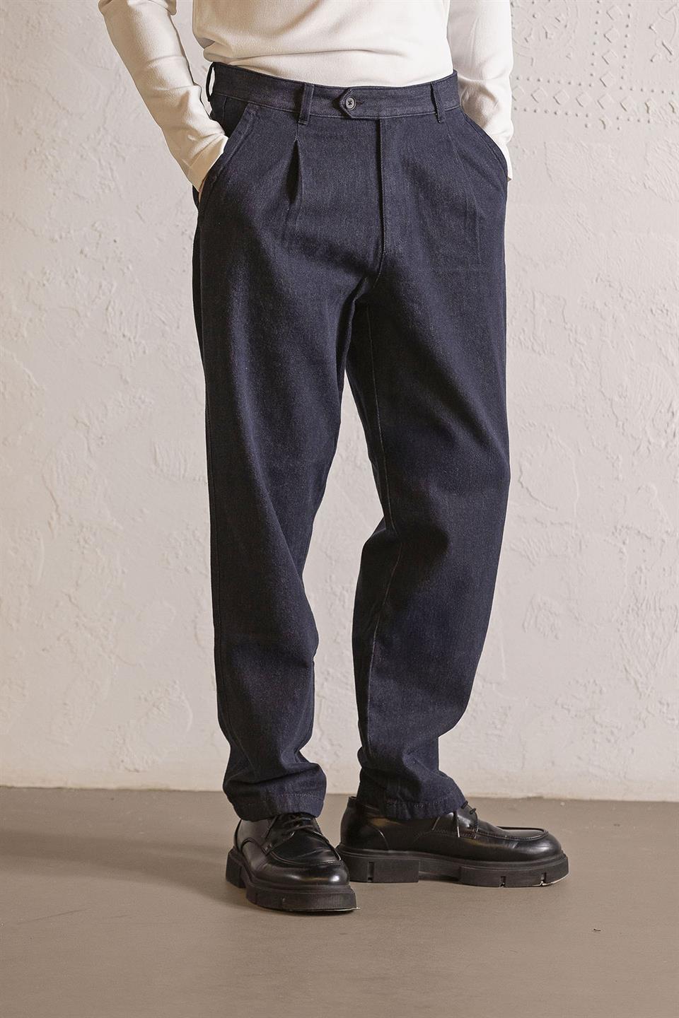 Baggy Fit Denim Erkek Pantolon
