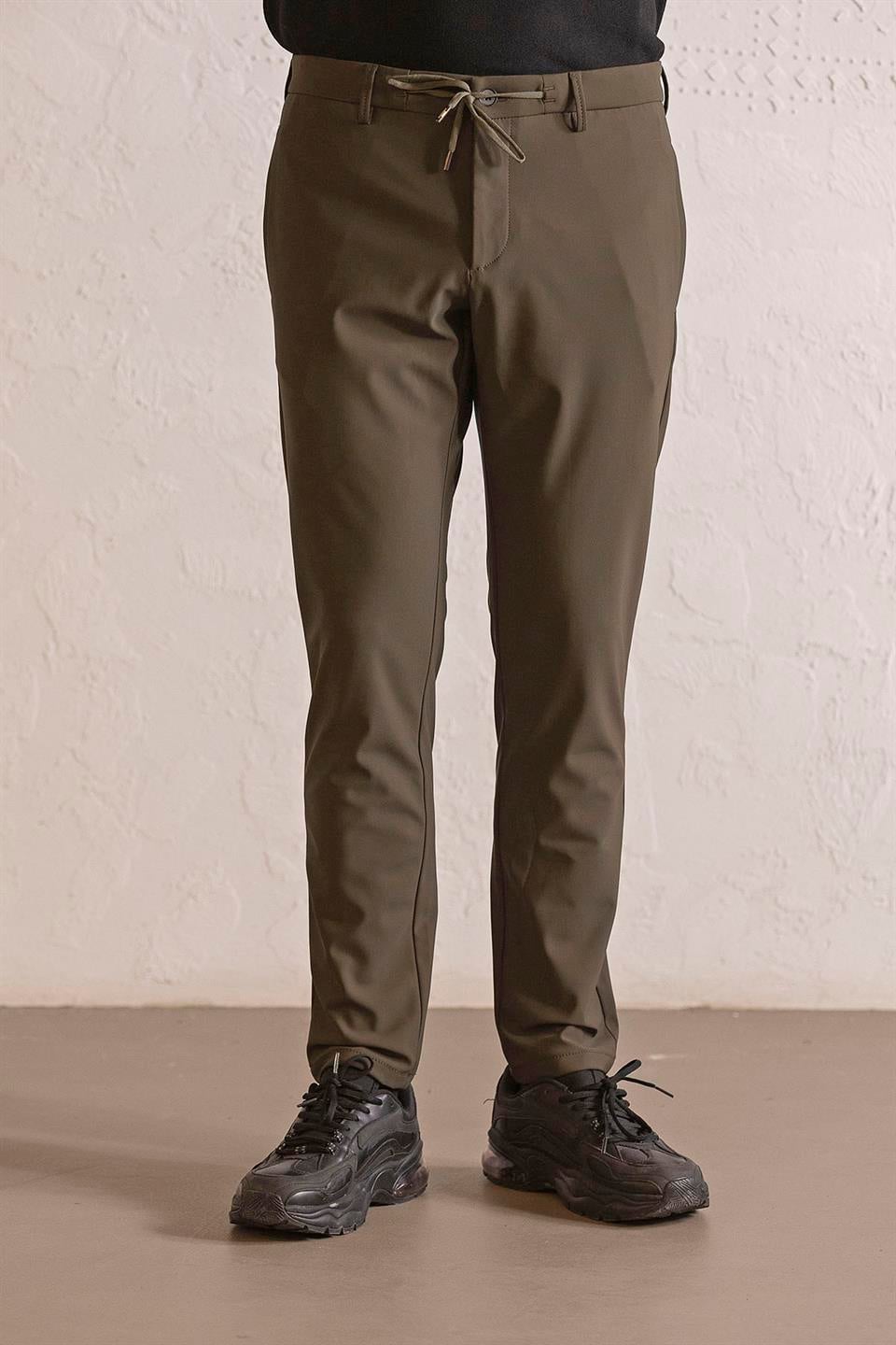 Beli Bağcıklı Jogger Erkek Pantolon