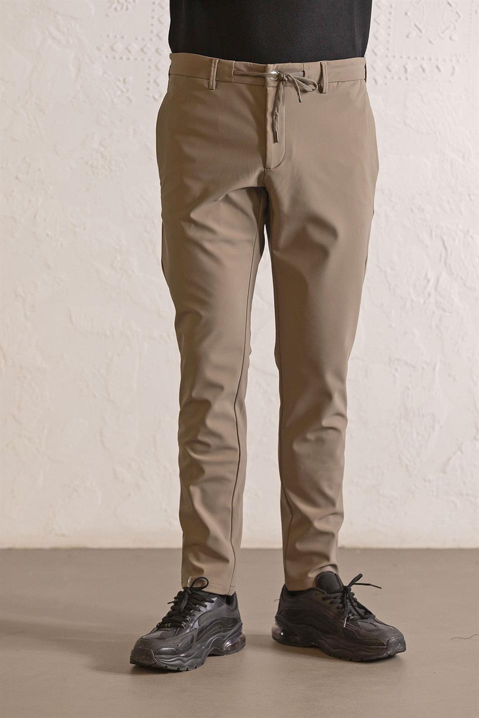 Beli Bağcıklı Jogger Erkek Pantolon
