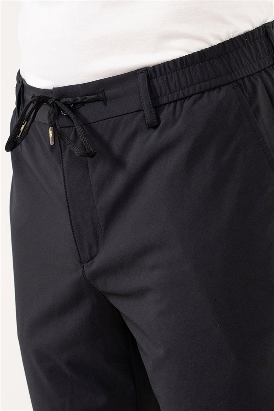 Beli Lastikli Arka Cepleri Çıtçıt Kapamalı Jogger Erkek Pantolon