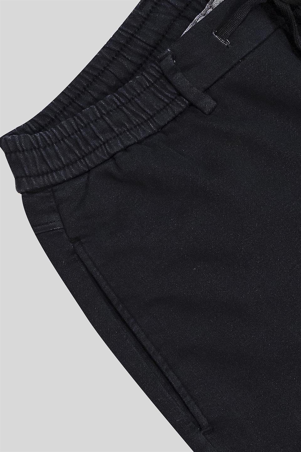 Beli Lastikli Arkası Çift Fleto Cepli Kordon Detaylı Jogger Erkek Pantolon