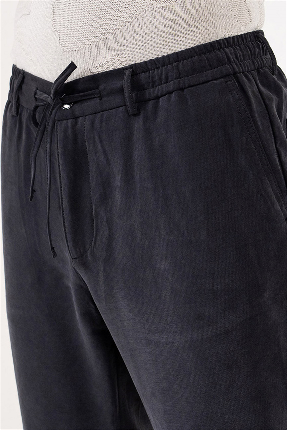 Beli Lastikli Arkası Çift Torba Cepli Jogger Erkek Pantolon