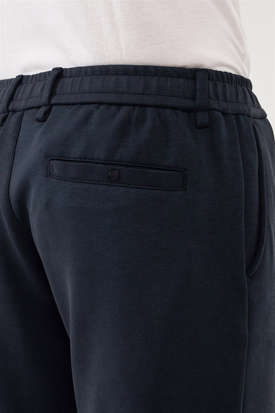 Beli Lastikli Arkası Çift Torba Cepli Jogger Erkek Pantolon