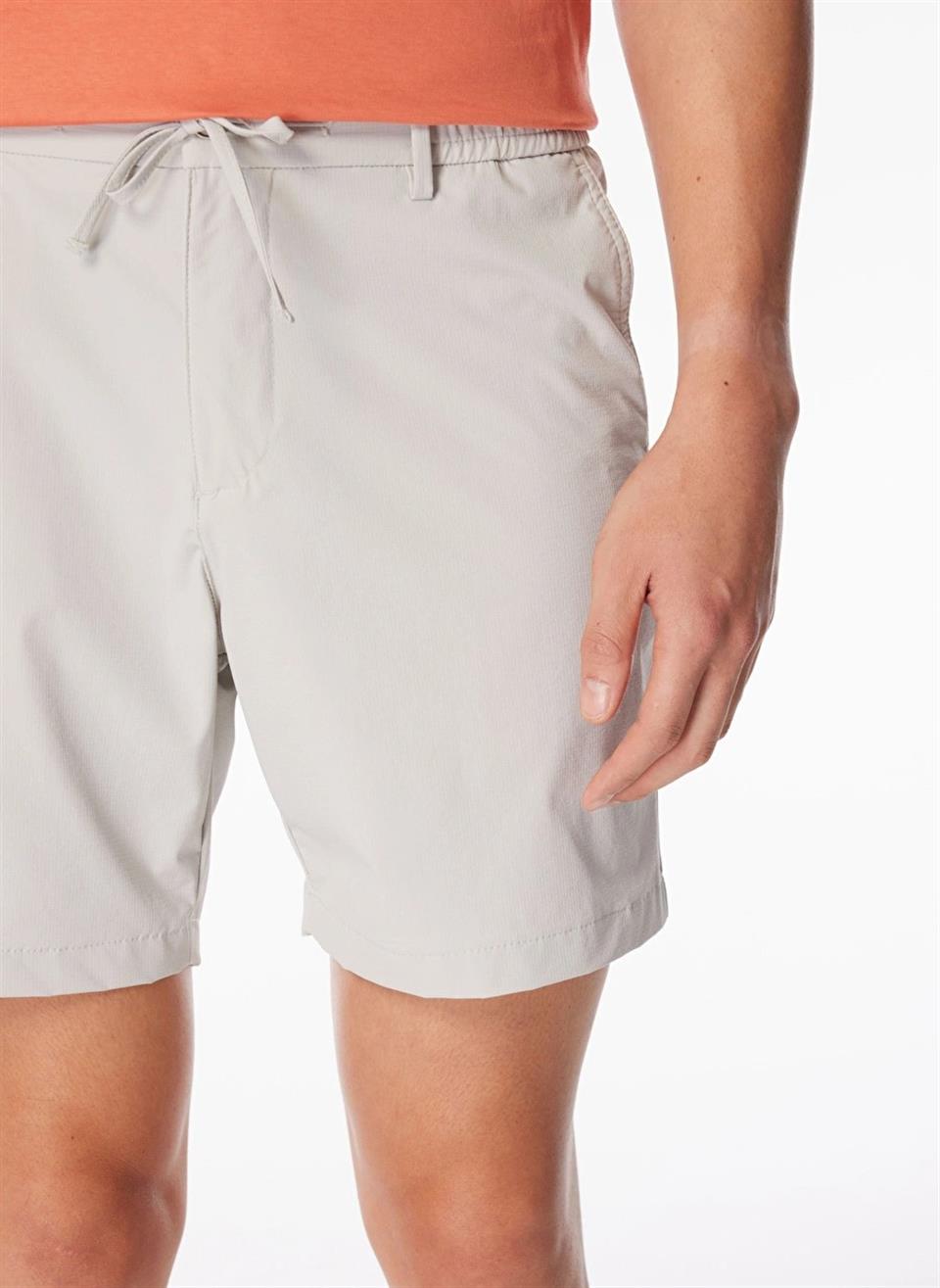 Beli Lastikli Arkası Fleto Cepli Jogger Erkek Şort