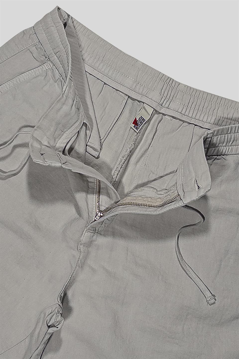 Beli Lastikli Arkası Fleto Cepli Jogger Erkek Şort