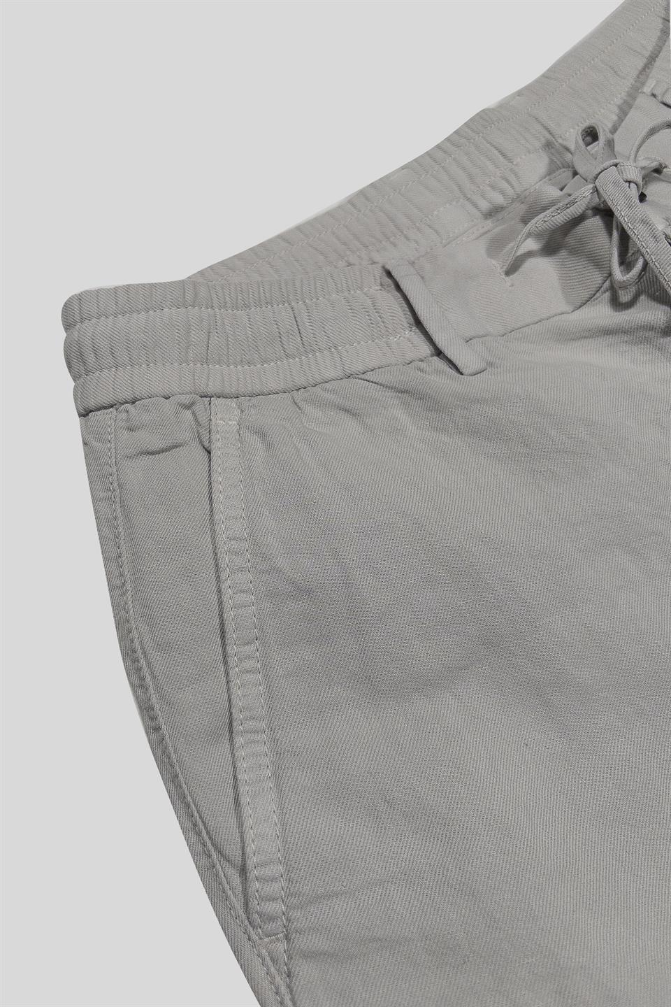 Beli Lastikli Arkası Fleto Cepli Jogger Erkek Şort