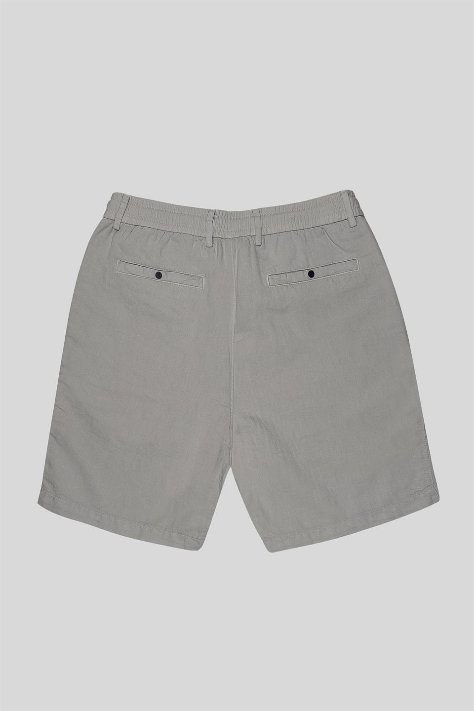 Beli Lastikli Arkası Fleto Cepli Jogger Erkek Şort