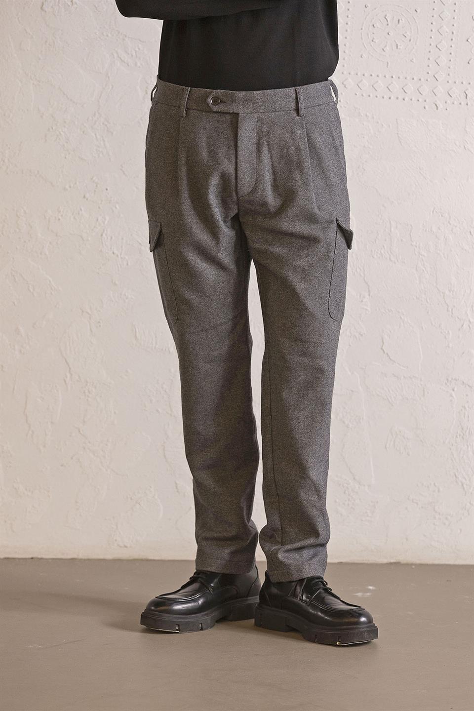 Beli Lastikli Cepli Erkek Kargo Pantolon