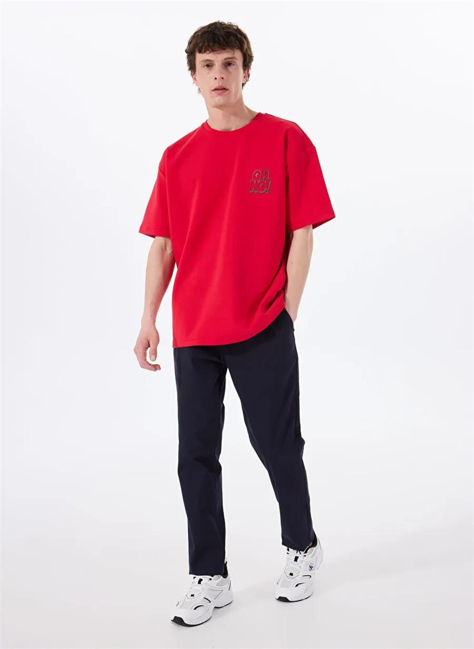 Beli Lastikli Dik Cep Arka Cep Fermuar Detaylı Jogger Erkek Pantolon