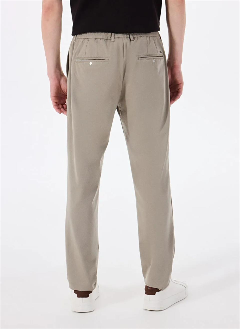 Beli Lastikli İstanbul Cep Arka Cep Çıtçıtlı Jogger Erkek Pantolon