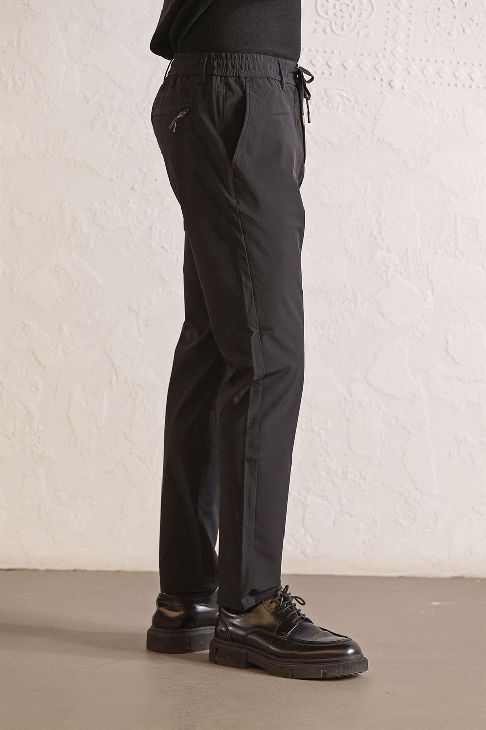 Beli Lastikli Tek Cep Jogger Erkek Pantolon