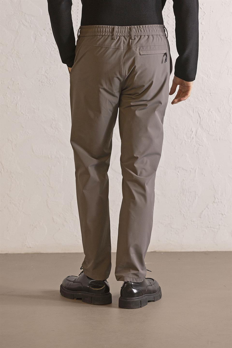 Beli Lastikli Tek Cep Jogger Erkek Pantolon