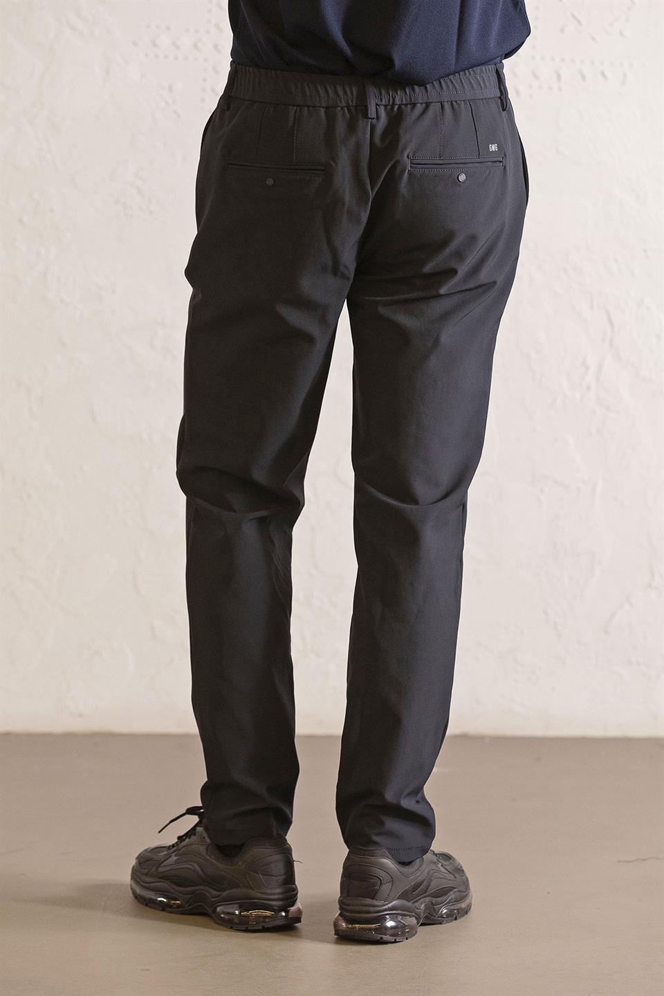 Beli Lastikli ve Bağcıklı Cepleri Çıtçıtlı Jogger Erkek Pantolon
