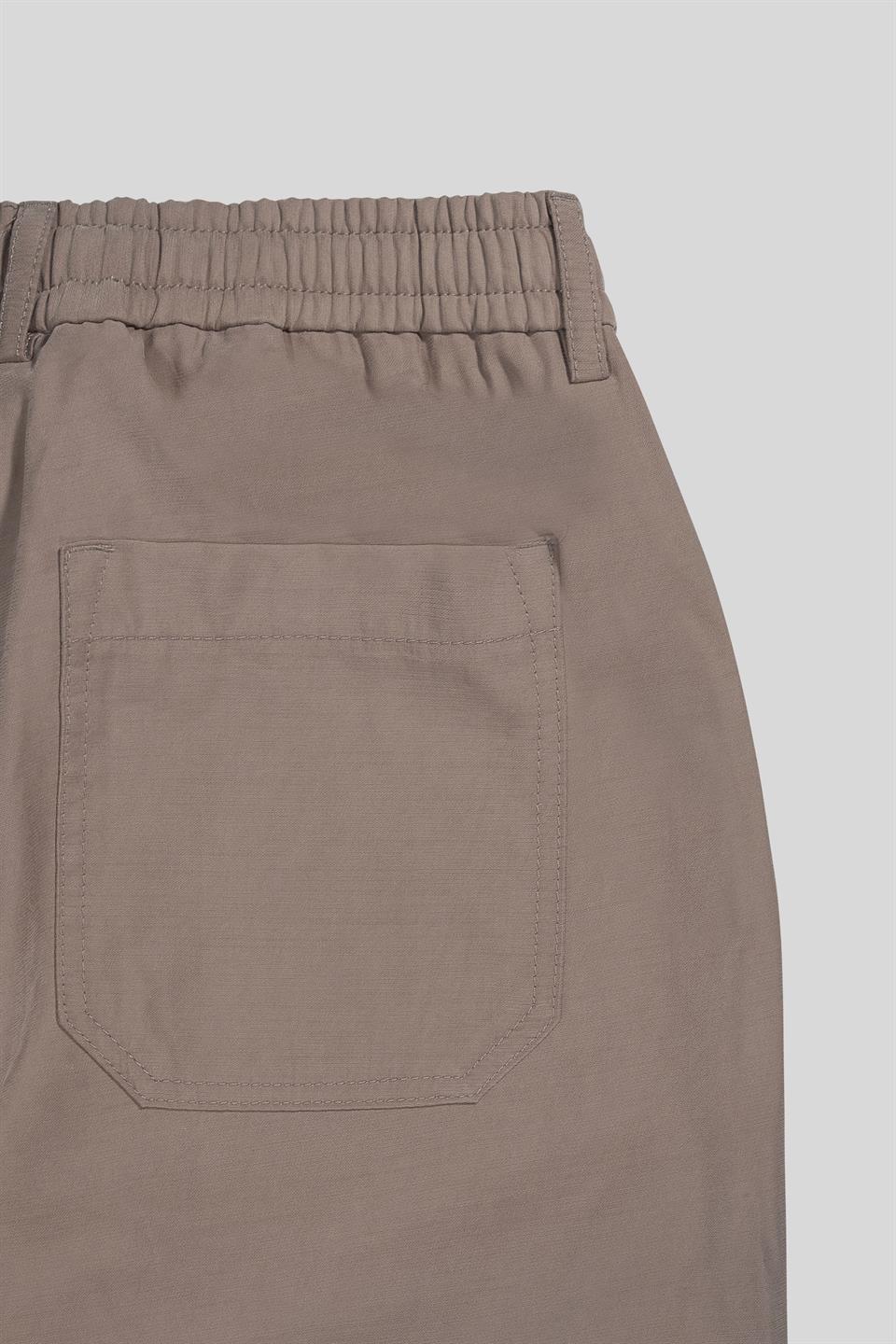 Beli Lastikli ve Bağcıklı İstanbul Cep Tasarımlı Erkek Pantolon