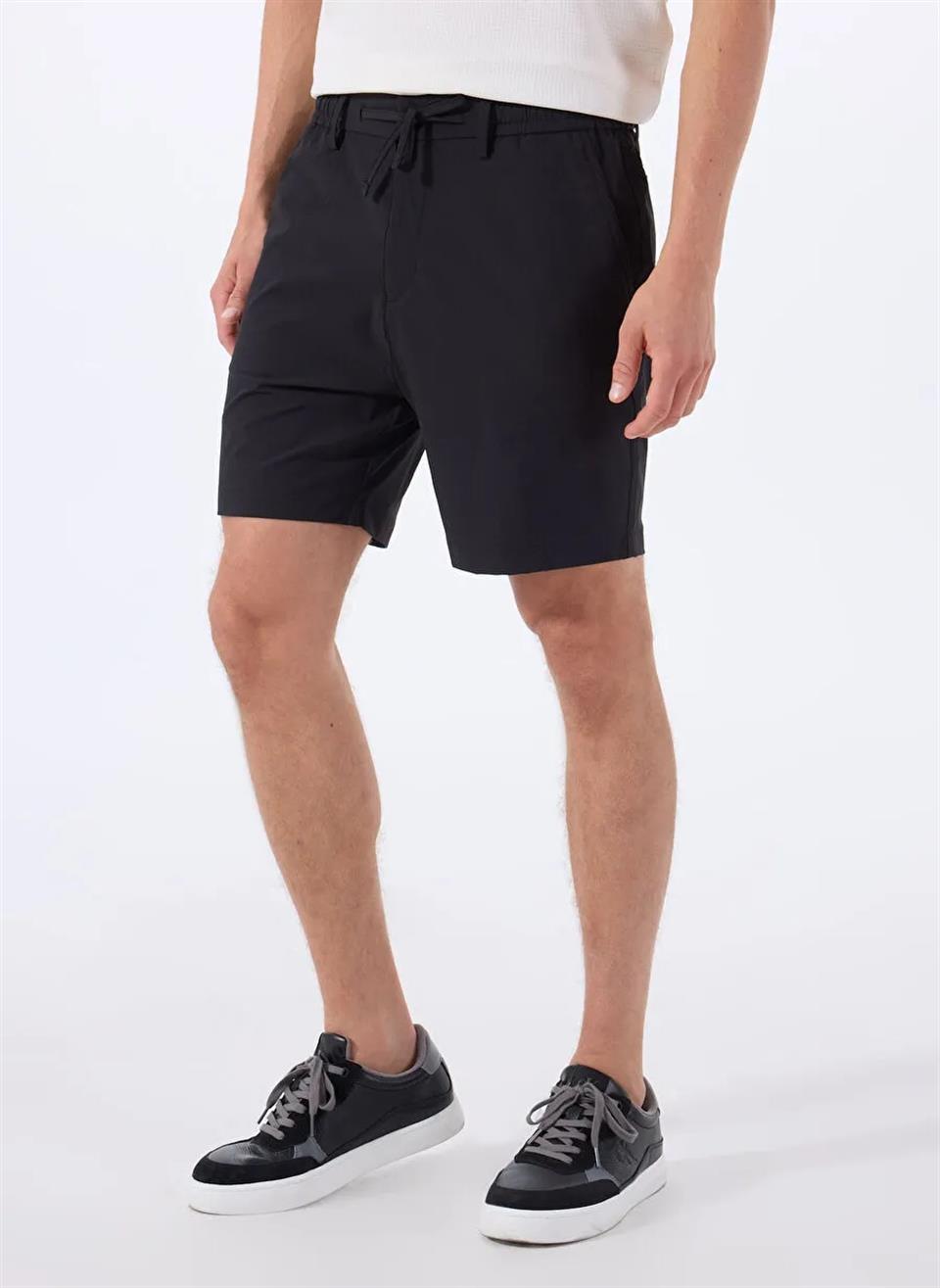 Beli Lastikli ve Bağcıklı WALK&SWIM Erkek Şort