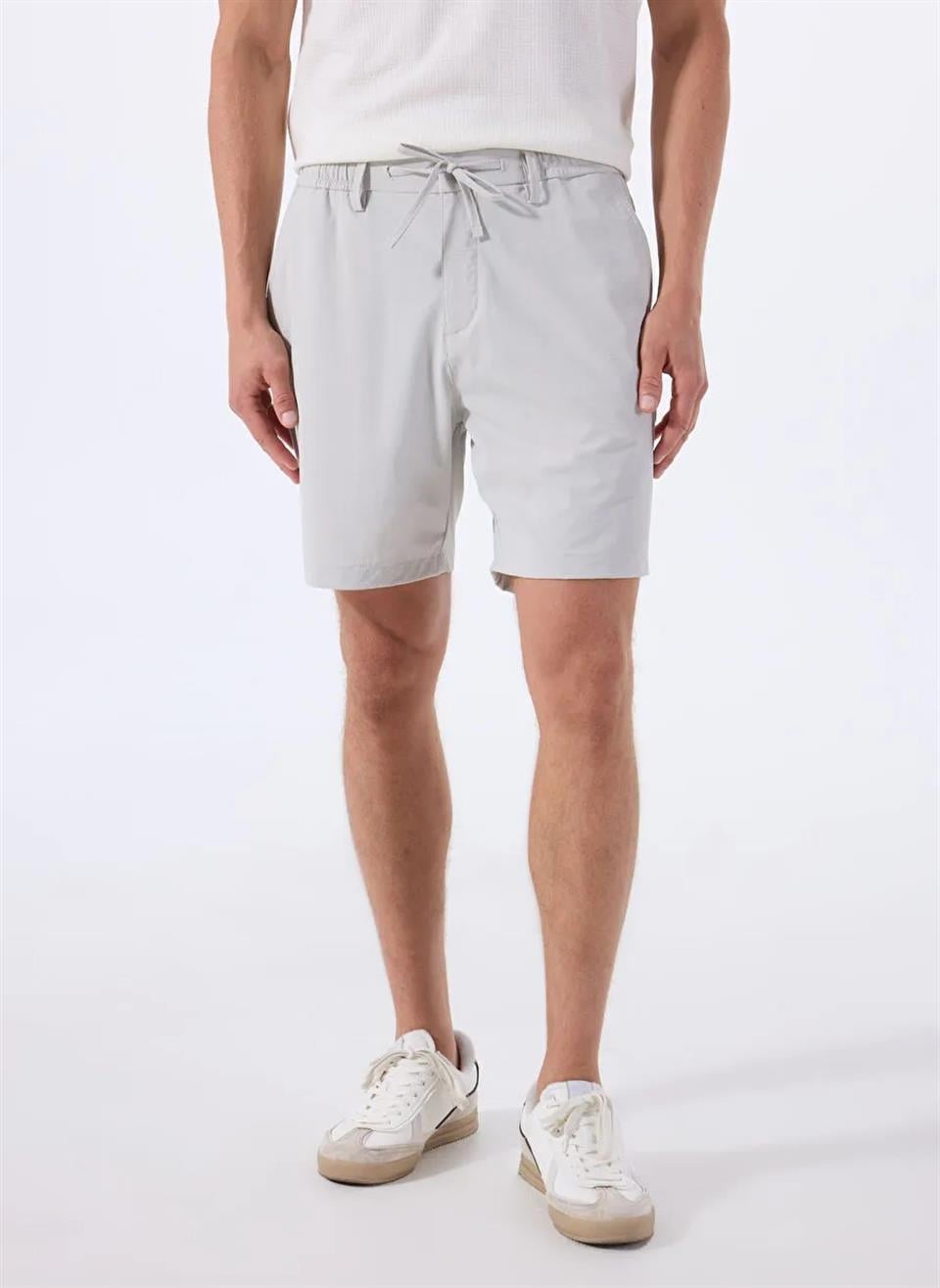 Beli Lastikli ve Bağcıklı WALK&SWIM Erkek Şort
