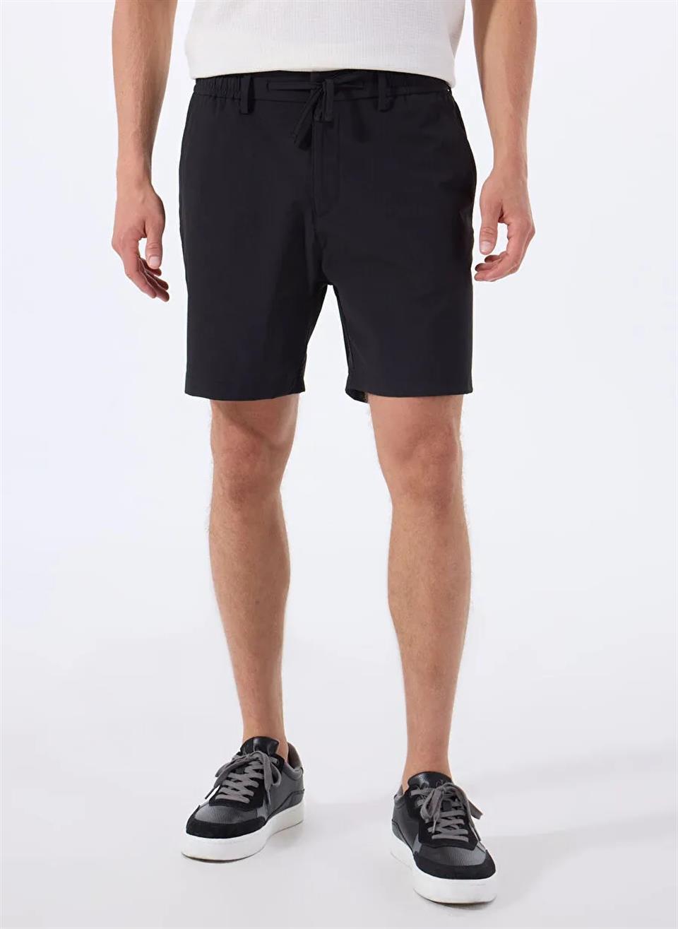 Beli Lastikli ve Bağcıklı WALK&SWIM Erkek Şort