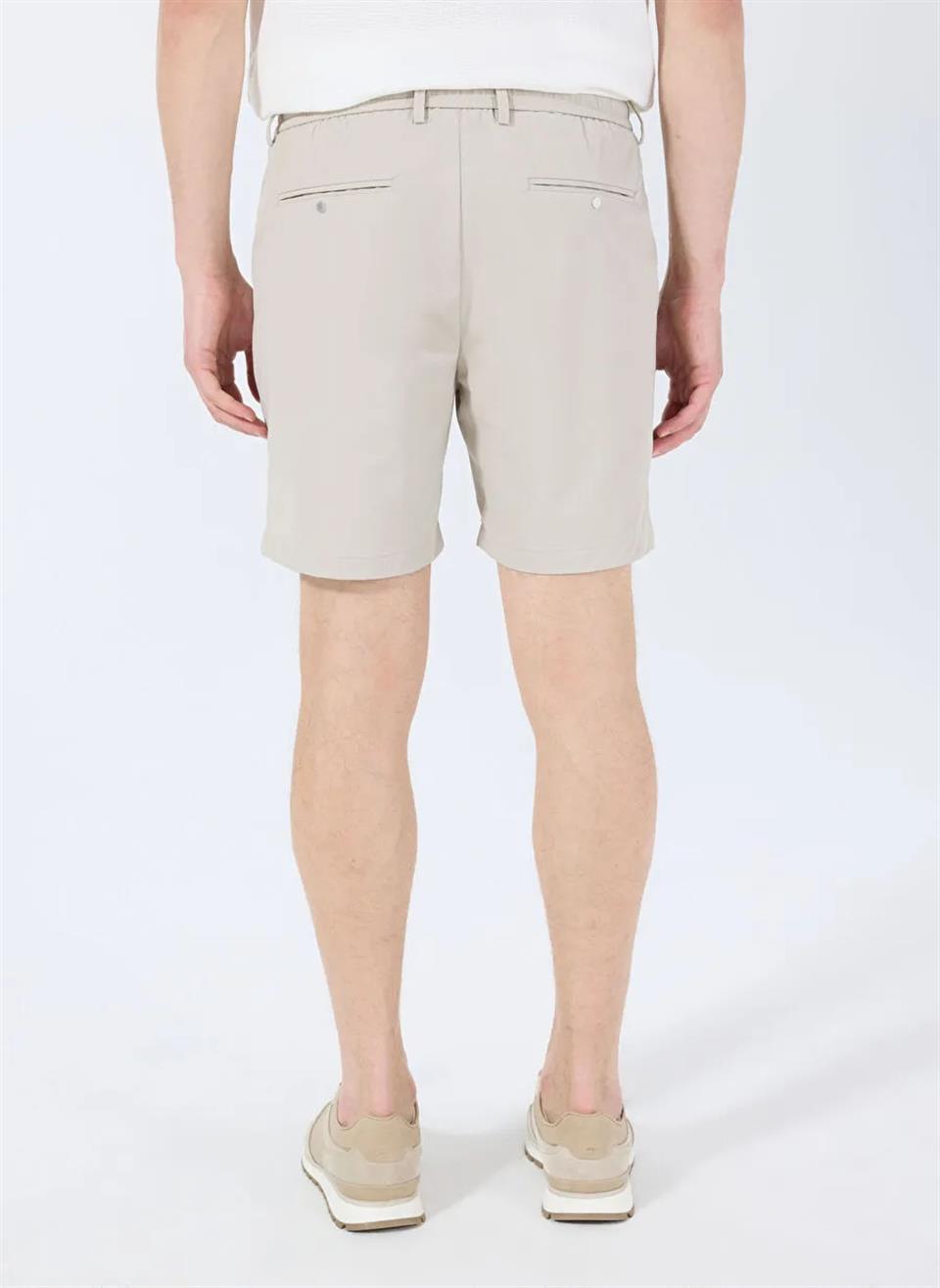 Beli Lastikli ve Bağcıklı WALK&SWIM Erkek Şort