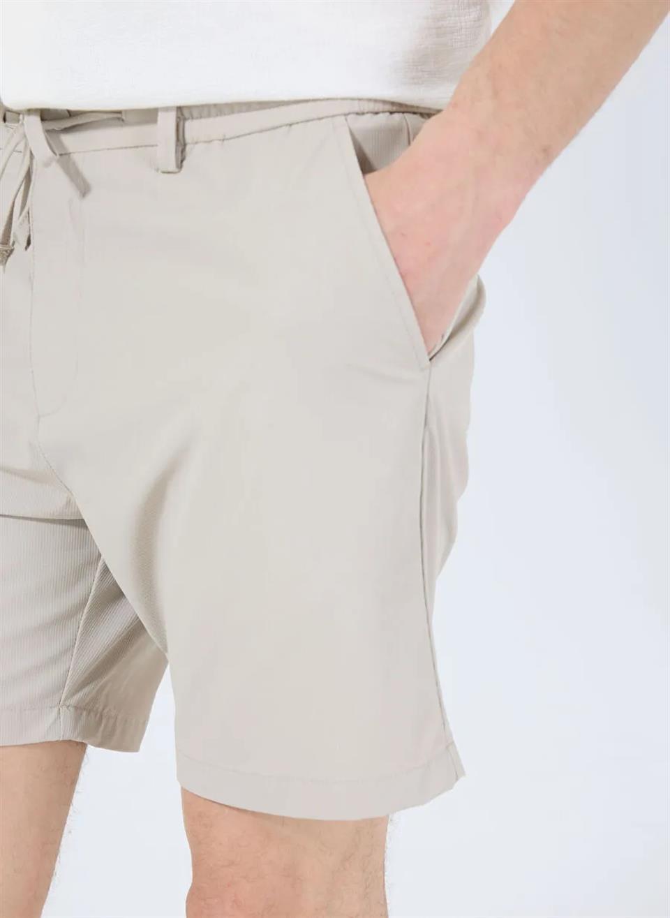 Beli Lastikli ve Bağcıklı WALK&SWIM Erkek Şort