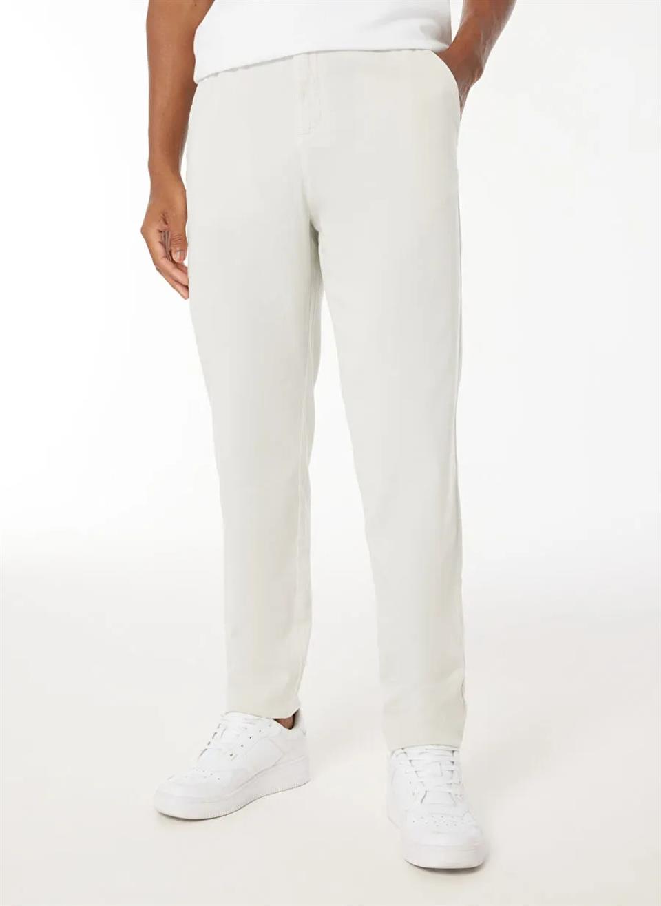 Beli Lastikli ve Kordonlu Jogger Erkek Pantolon