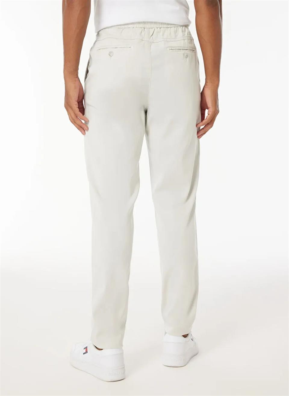 Beli Lastikli ve Kordonlu Jogger Erkek Pantolon