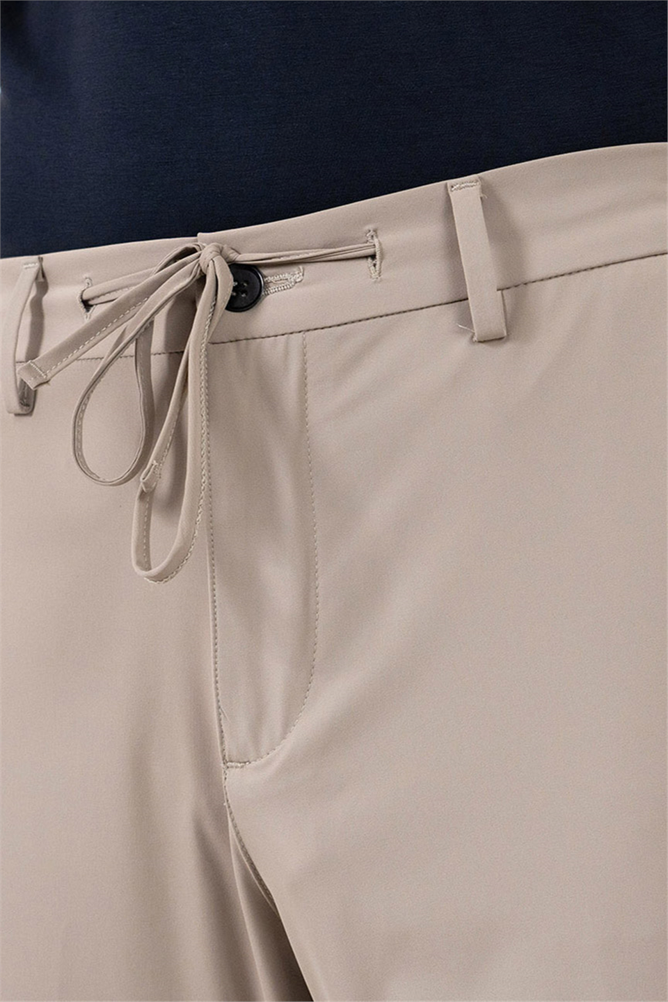 Beli Yarım Lastikli Arkası Çift Fleto Jogger Erkek Pantolon