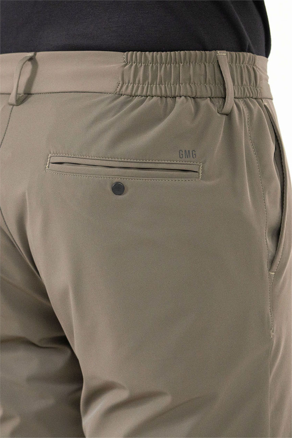 Beli Yarım Lastikli Arkası Çift Fleto Jogger Erkek Pantolon