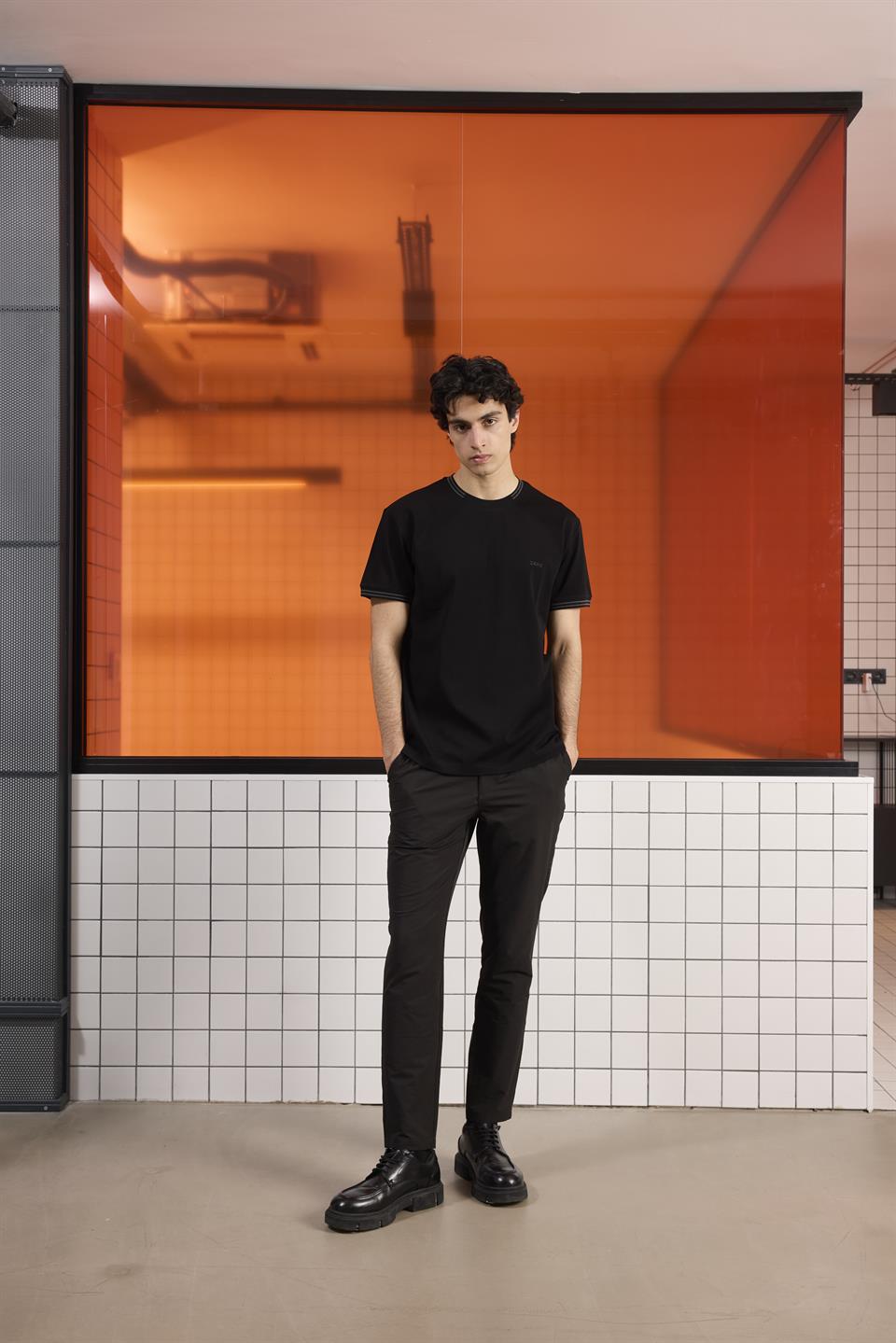 Beli Yarım Lastikli İstanbul Cep Arka Cep Çıtçıt Detaylı Erkek Pantolon