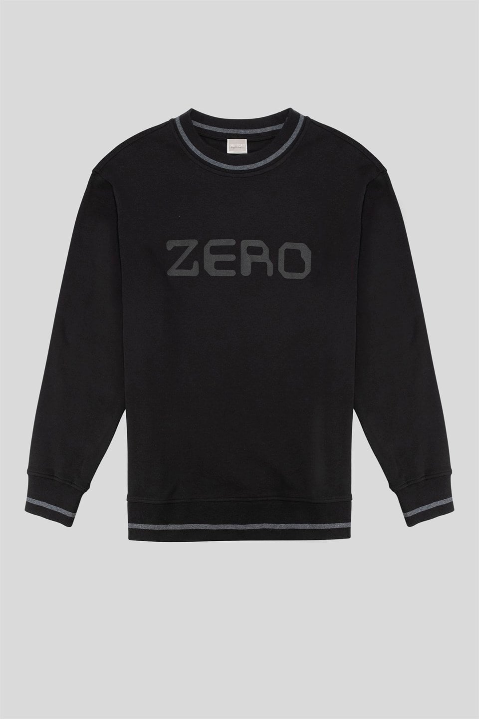 Bisiklet Yaka Baskı Detaylı Regular Fit Erkek Sweatshirt