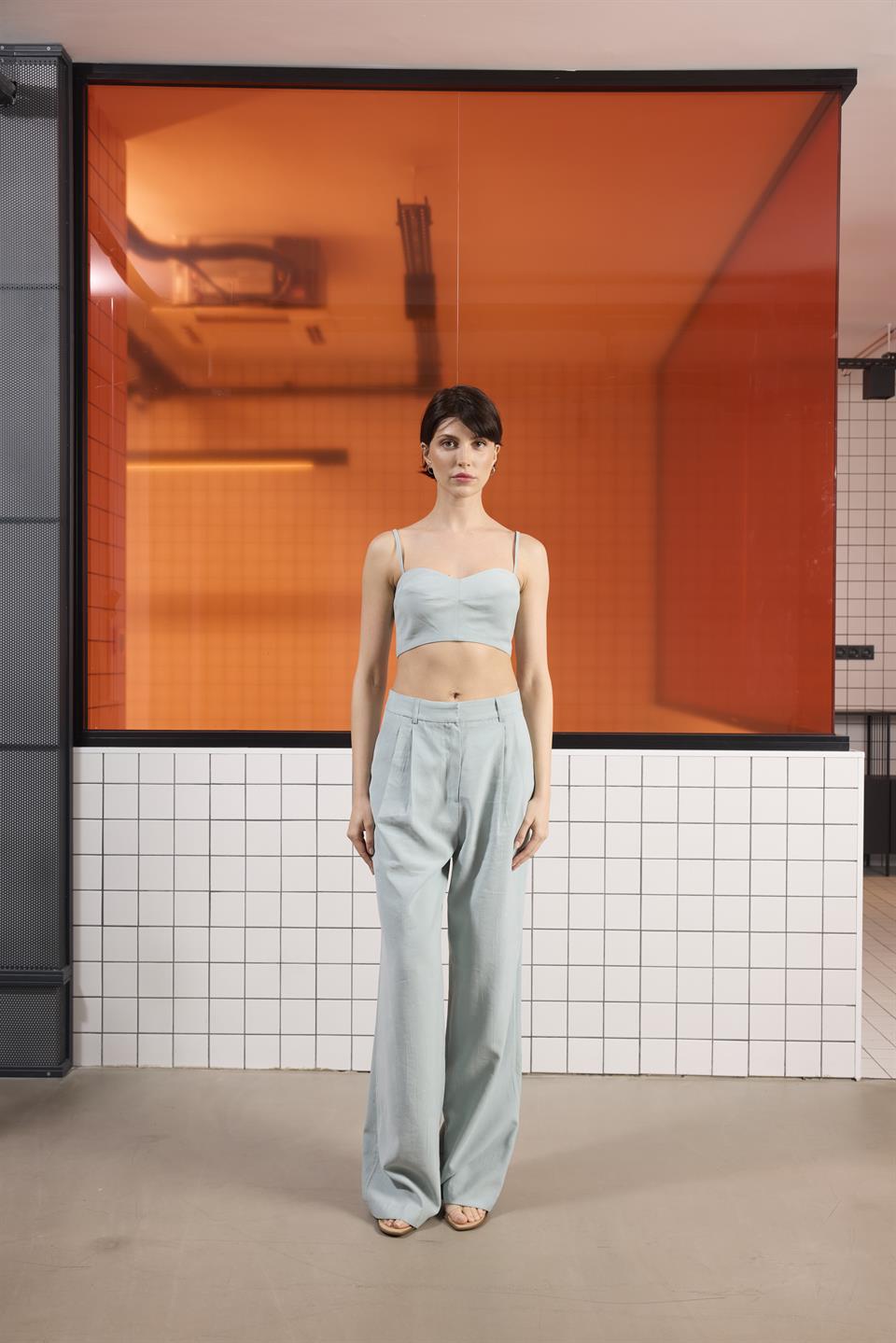 Ayarlanabilir Askılı Dikiş ve Kup Detaylı Kadın Bra Bralet