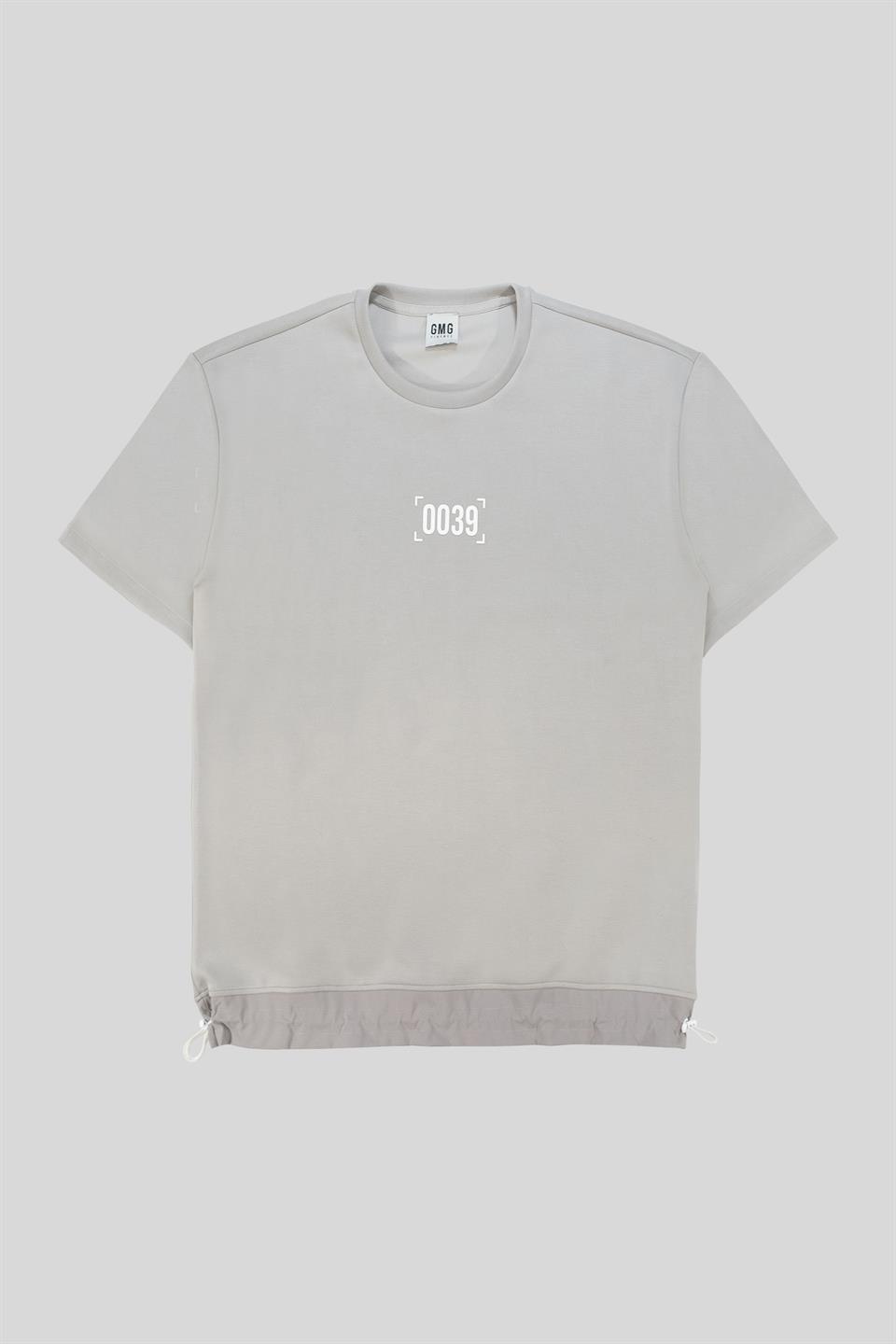 Bisiklet Yaka Garnili Modal Erkek T-shirt