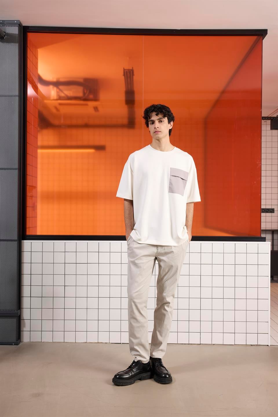 Bisiklet Yaka Modal Erkek T-shirt