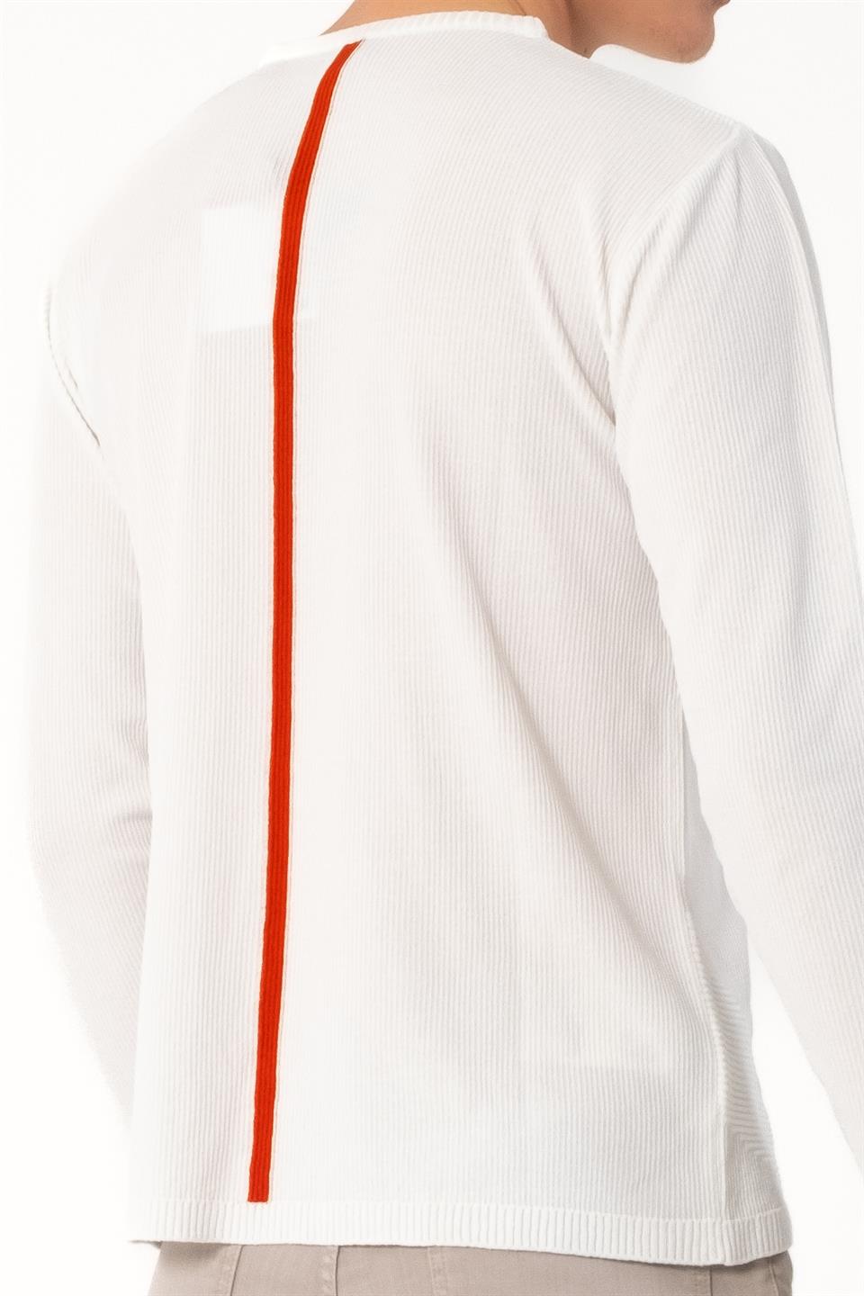 Bisiklet Yaka Slim Fit Erkek Kazak