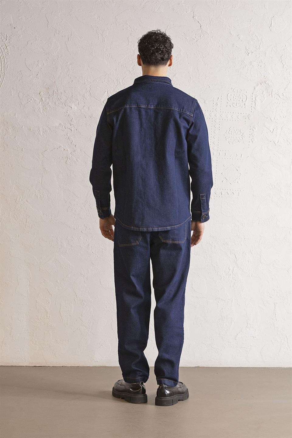 Denim Regular Fit Erkek Dış Gömlek