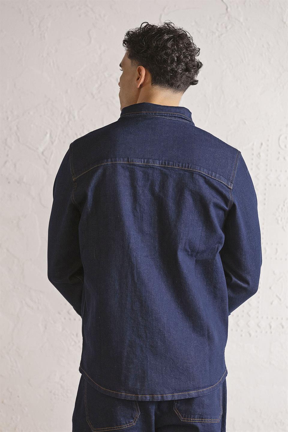 Denim Regular Fit Erkek Dış Gömlek