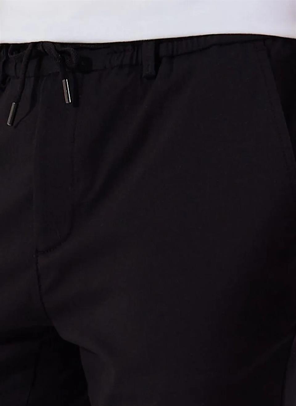 Beli Lastikli Dik Cep Arka Cep Fermuar Detaylı Jogger Erkek Pantolon