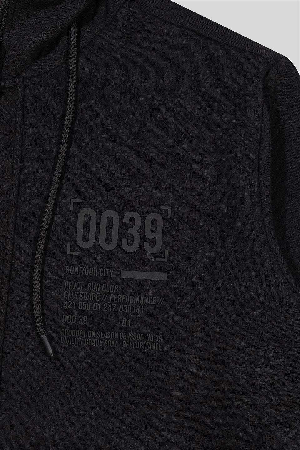 Fermuarlı Çıtçıt Kapamalı [0039] Erkek Sweatshirt